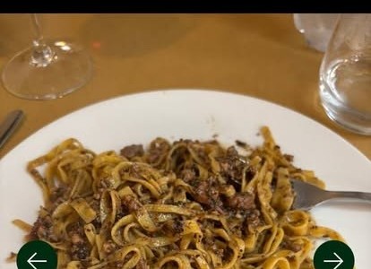 Tagliatelle al cinghiale bianco